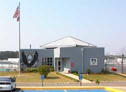 Exterior of Hancock State Prison