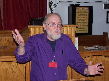 picture of basil clark teaching