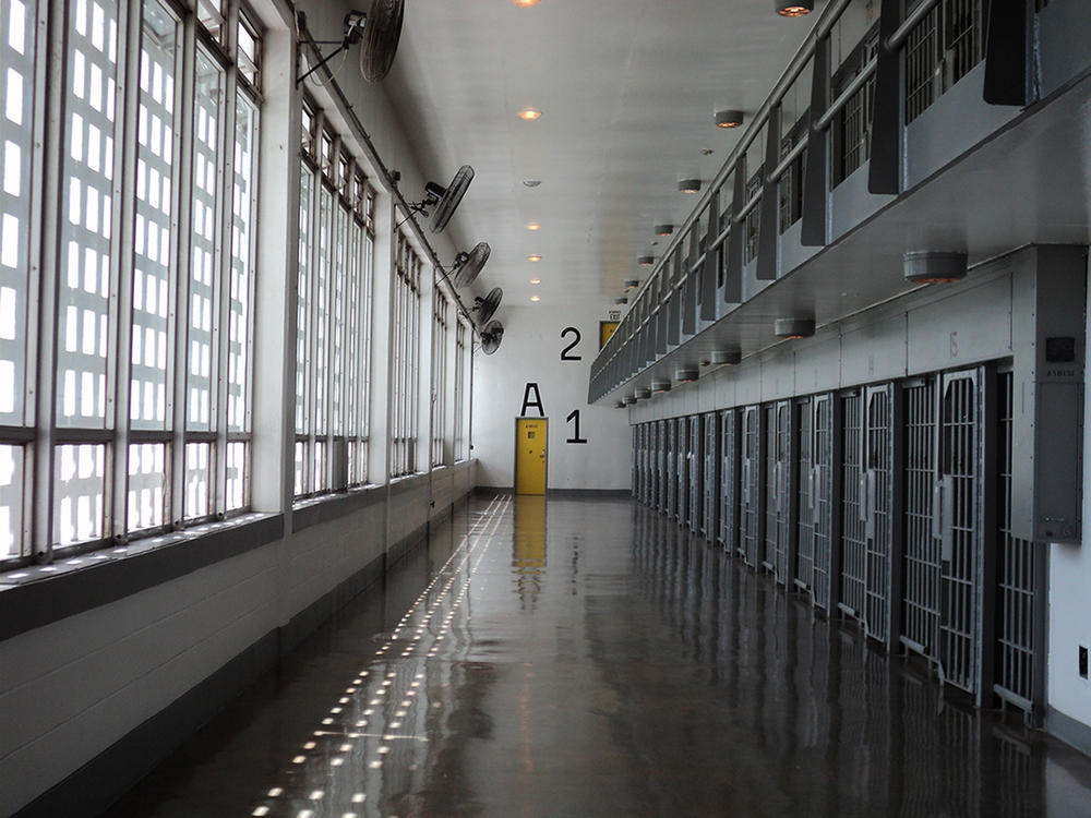 picture of a cell block